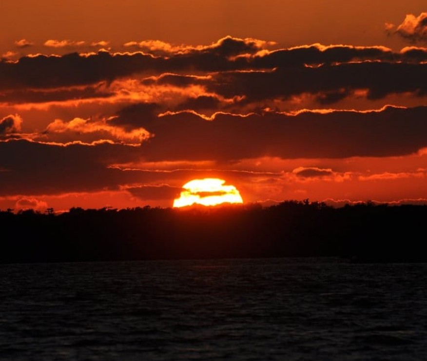 Sunset view from Jack Baker's Lobster Shanty