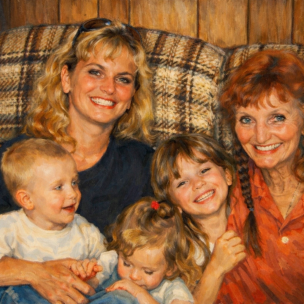 Jeannine Carfi-Arnold Erwin — Family