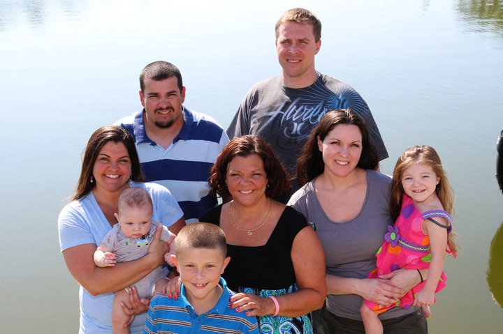 Scott Youngblood with loved ones