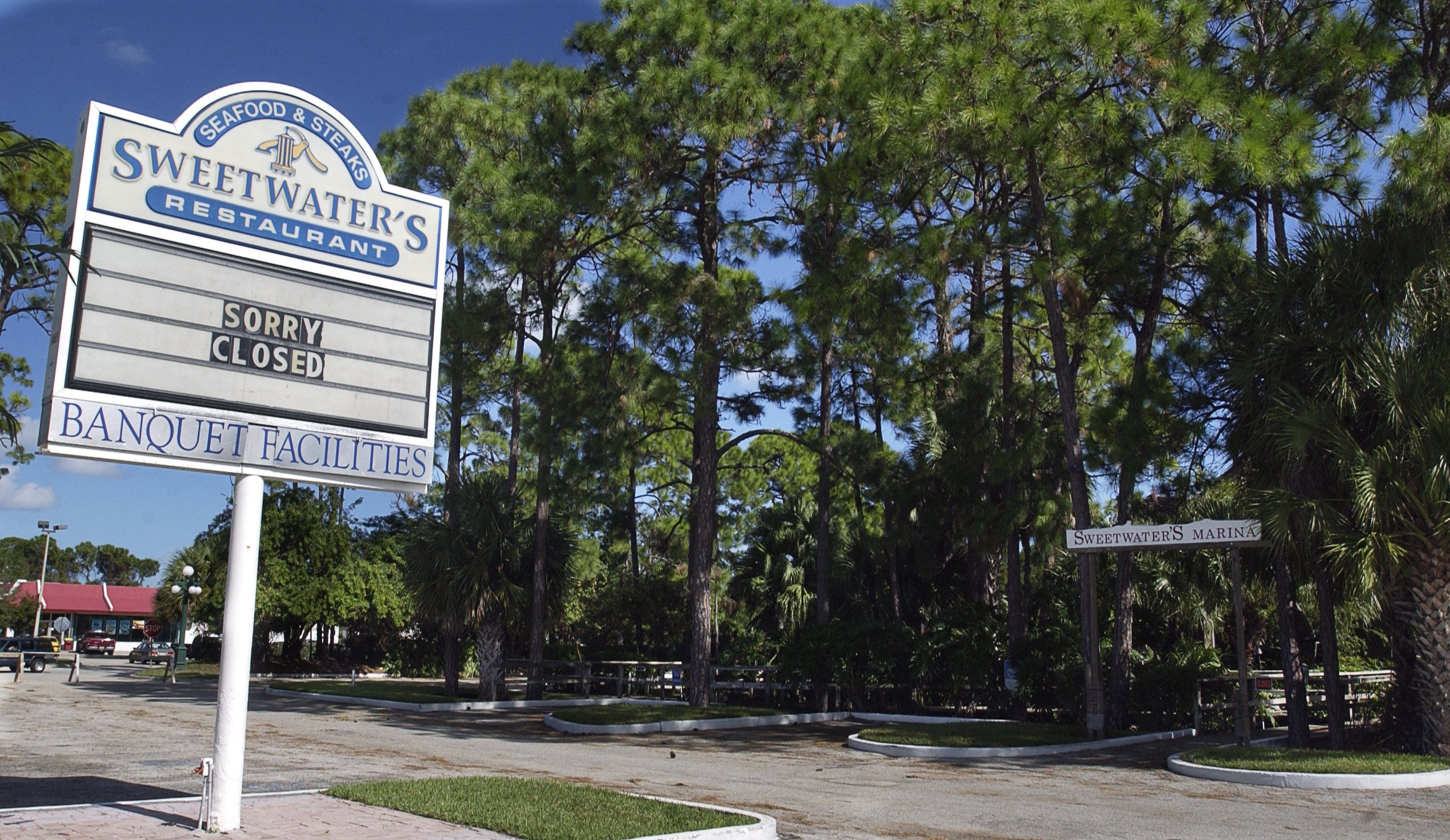Sweetwaters Restaurant exterior, Melbourne FL