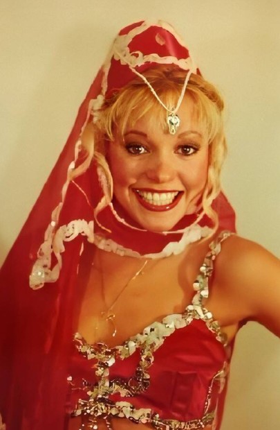 Tammy Lynn Leppert with her crown