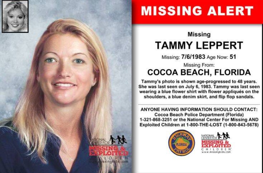 Tammy Lynn Leppert — missing person flyer